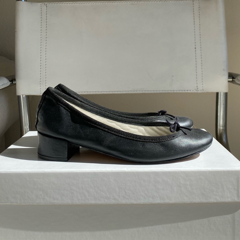 Repetto Camille Nappa Ballerina Heels
